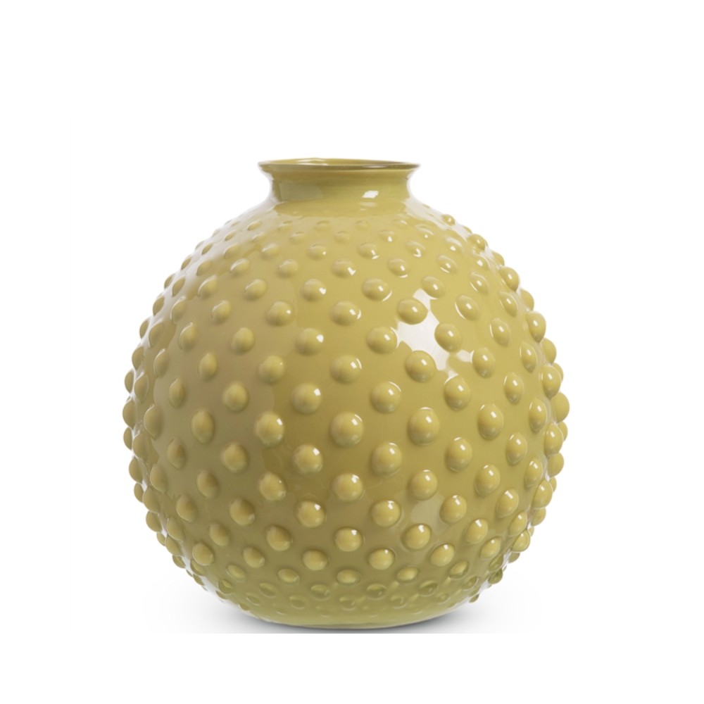 Vaso Sfera 26dm h27 cm Senape
